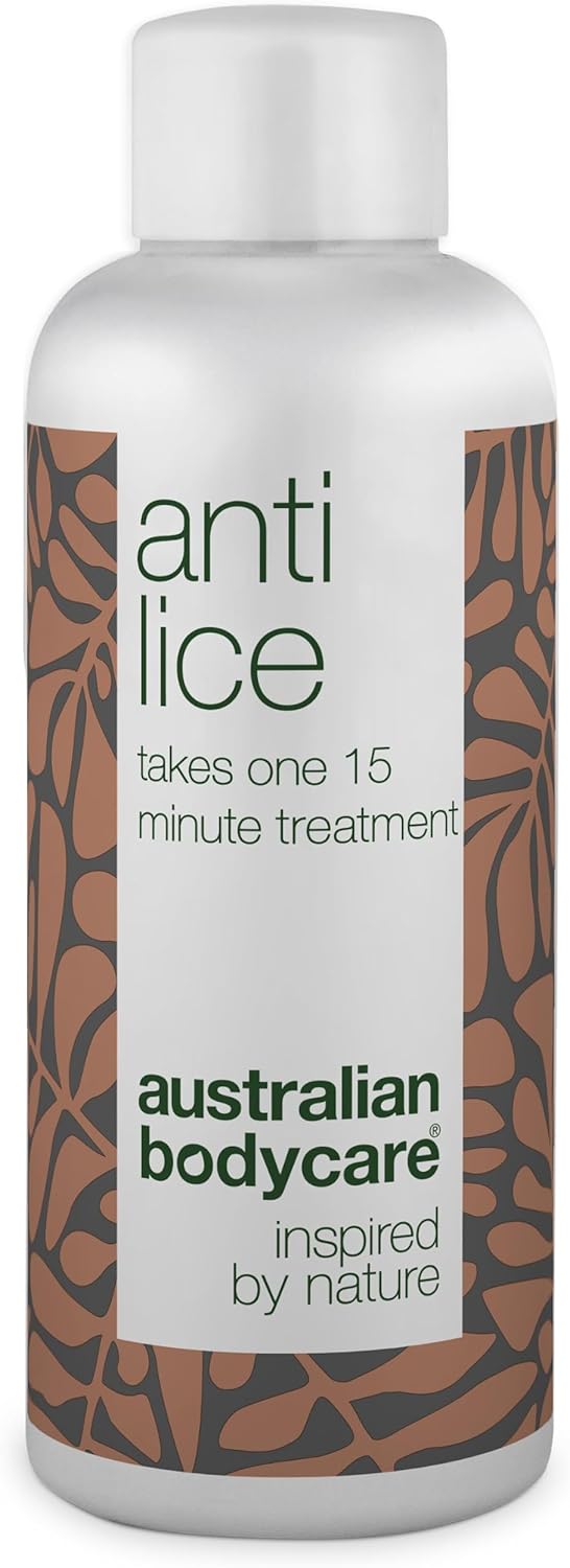Lice Treatment from Australian Bodycare 100ml | Effective After a Single 15-Minute Treatment | This Head lice Treatment is Free of parabens and insecticides | Nit Treatment with Natural Tea Tree Oil