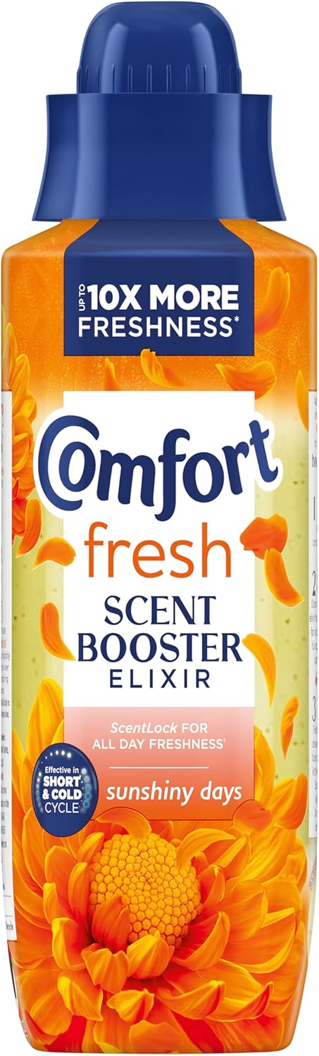 Comfort Fresh Sunshiny Days Scent Booster with ScentLock Technology Elixir for up to 10x More Freshness* 460 ml