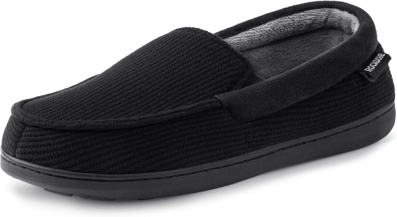 RockDove Men’s Removable Insole Slippers with SILVADUR Anti-Odor Protection