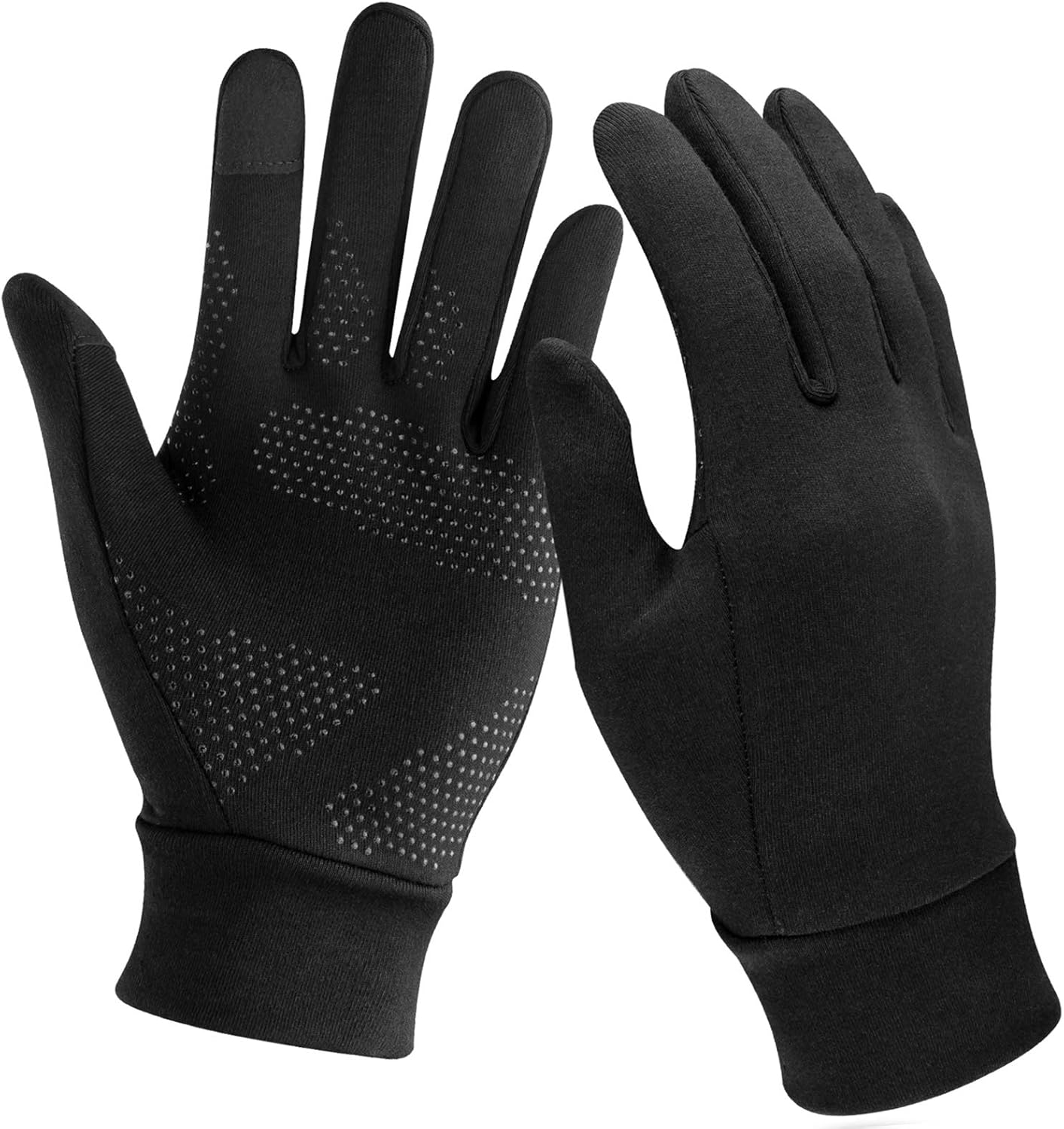 Unigear Running Gloves, Touch Screen Anti-slip Lightweight Gloves Liners for Cycling Biking Sporting Driving for Men Women