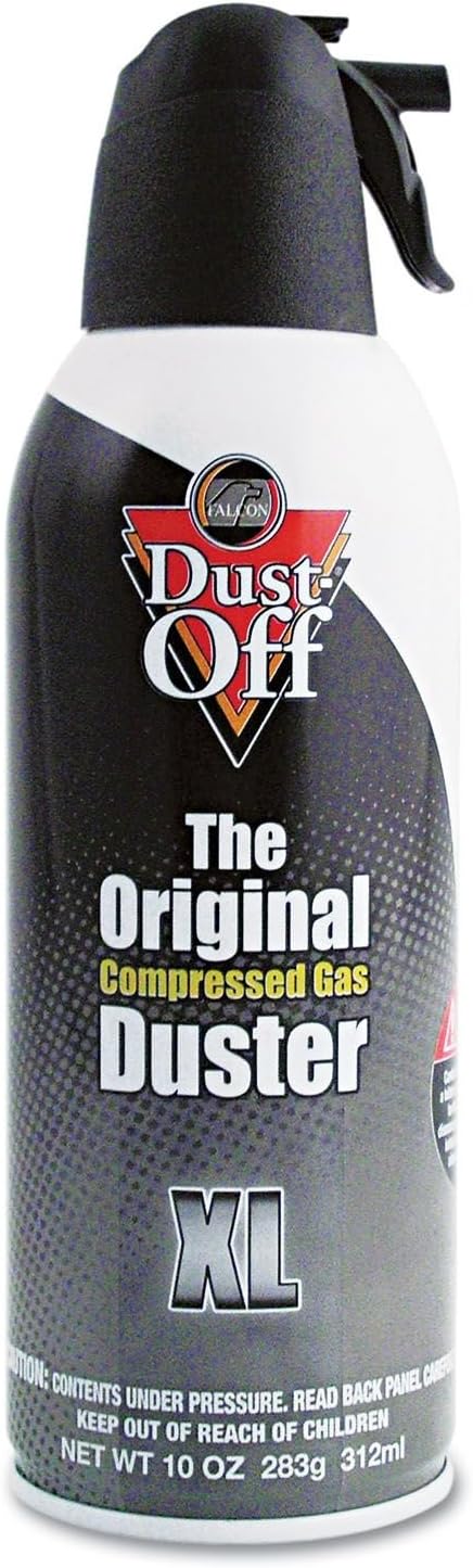 Disposable Compressed Gas Duster, 10 oz - Pack of 2