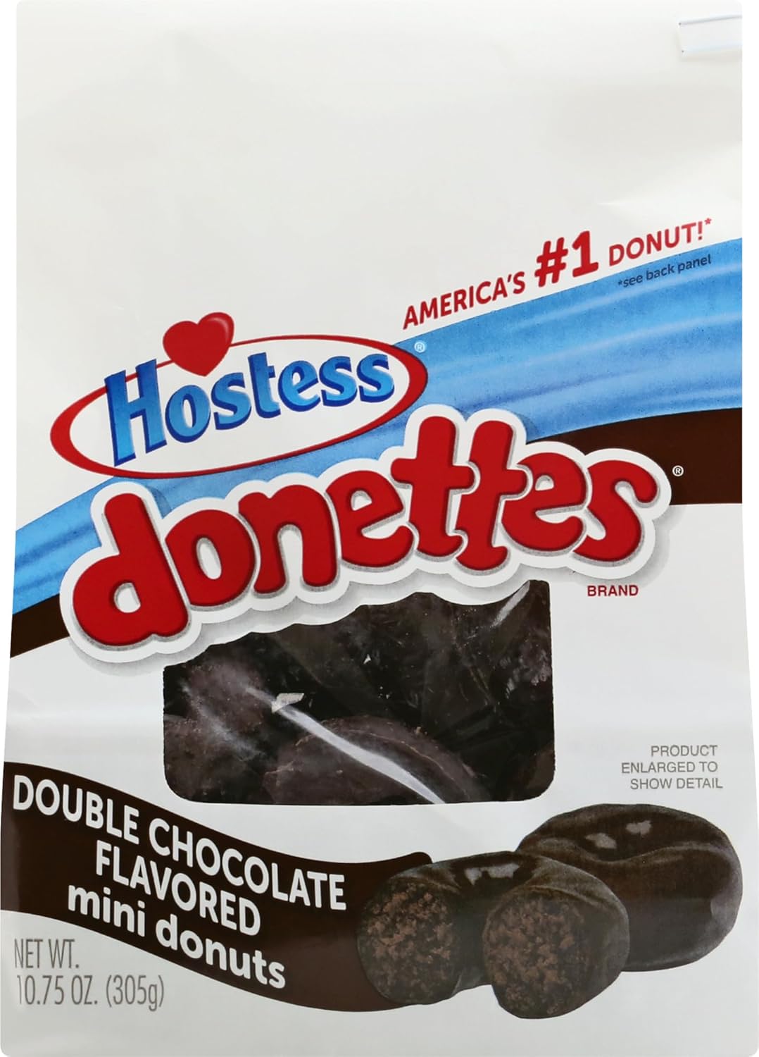 Hostess, Donuts, Double Chocolate, Mini