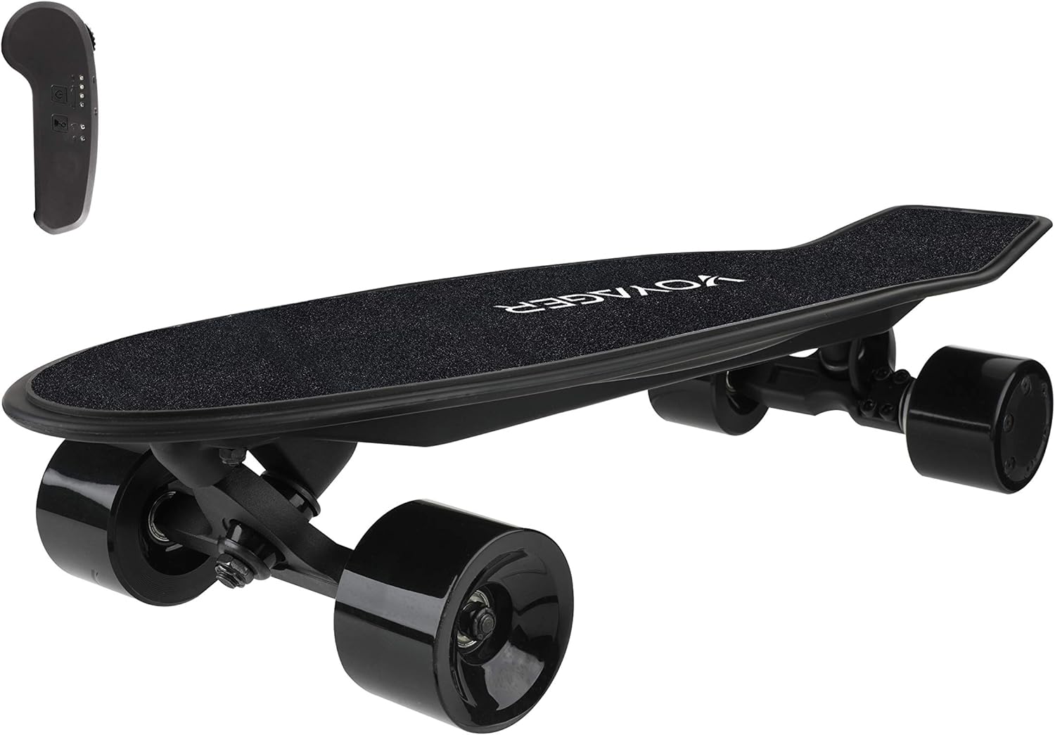 Voyager Neutrino Compact Electric Cruiser Skateboard with Bluetooth Remote, 350W Brushless Motor, 12.5 MPH Max Speed, up to 7 Mile Range