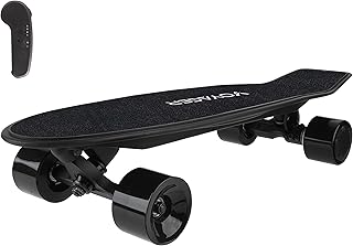 Voyager Neutrino Compact Electric Cruiser Skateboard with Bluetooth Remote, 350W Brushless Motor, 12.5 MPH Max Speed, up to 7 Mile Range