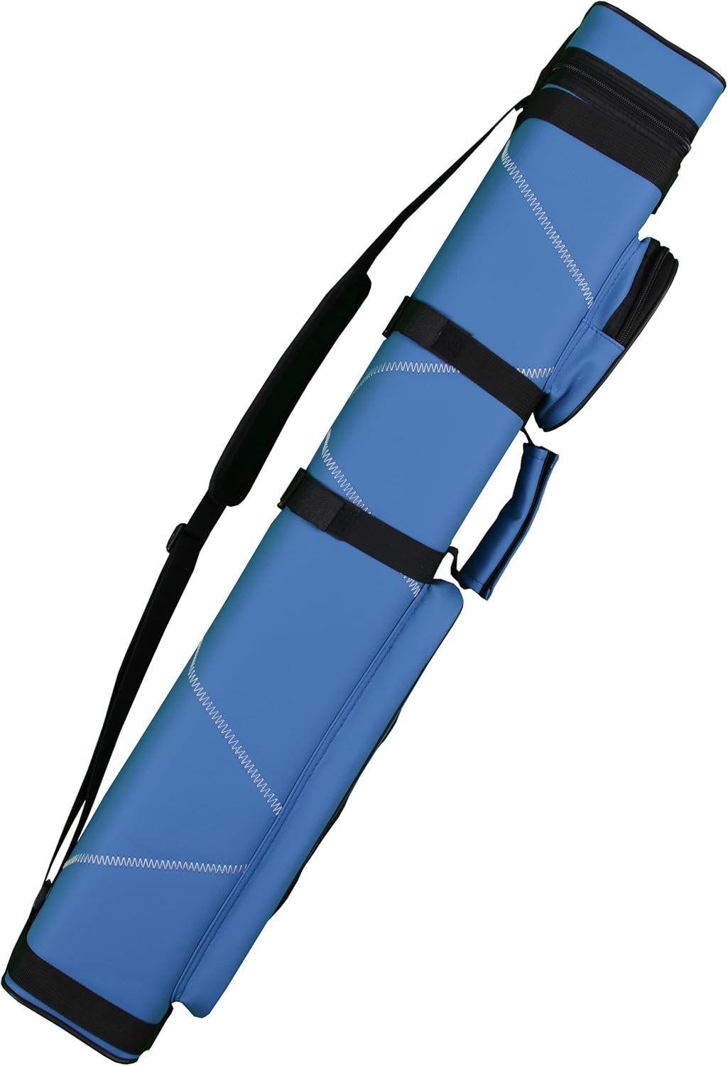 Accuplay Billiards 3x6 Hard Pool Cue Stick Carrying Case Choose Black, Brown, Red White, Blue White or Black White