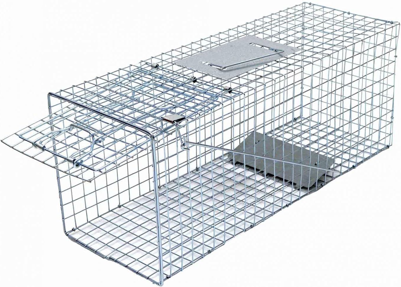 Oypla Large Humane Animal Rodent Rat Pest Trap Cage - 66 x 23 x 26cm