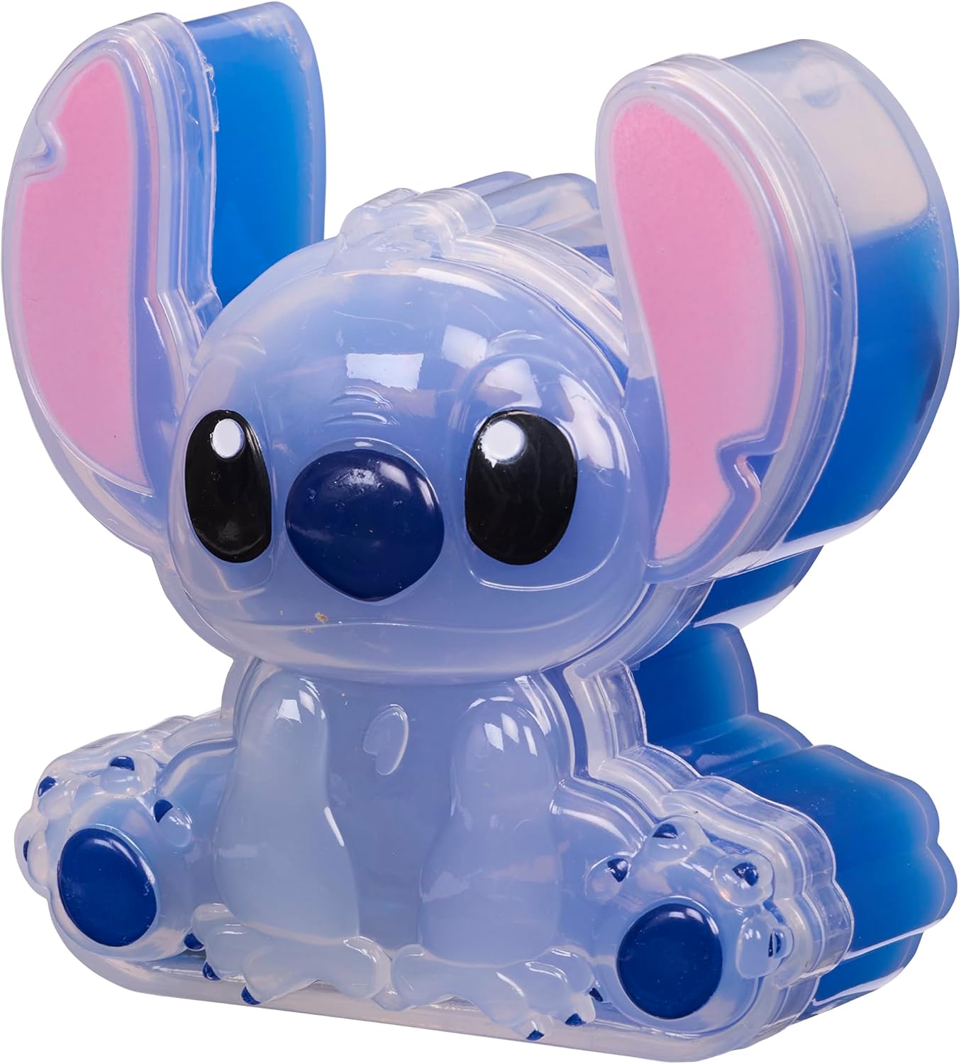 CRA-Z-Slimy Stitch Slime Toy- Glossy, Stretchy, Super Soft, Smooth Blue Stitch Slime with Stitch Shaped Confetti Mix-Ins for Boys and Girls, Lilo and Stitch Kids Toy Gift