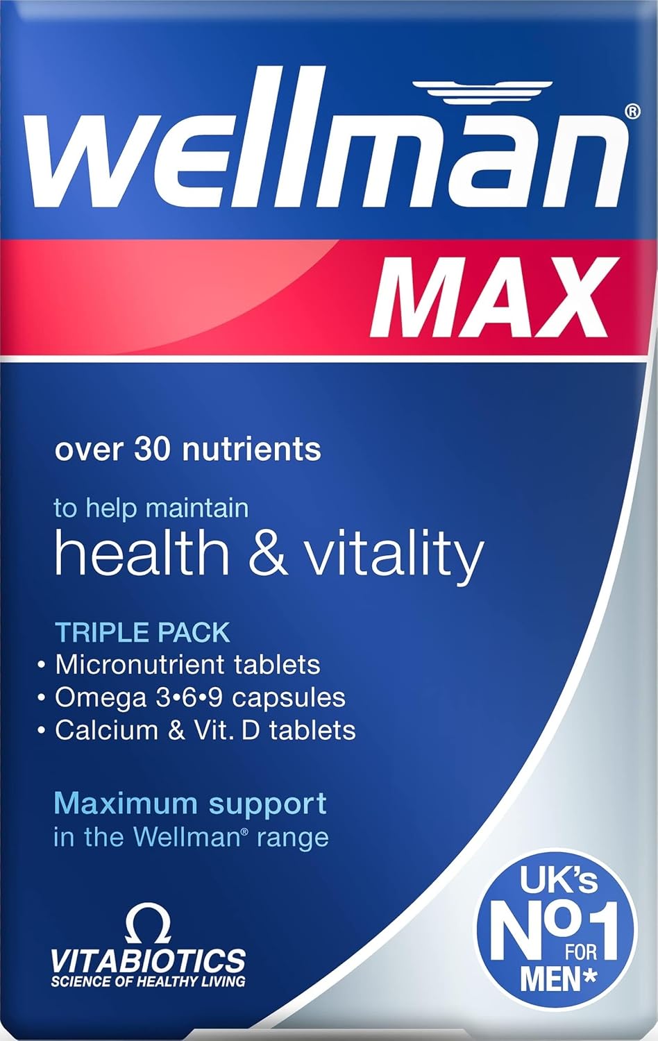 Wellman Max Capsules - Pack of 84