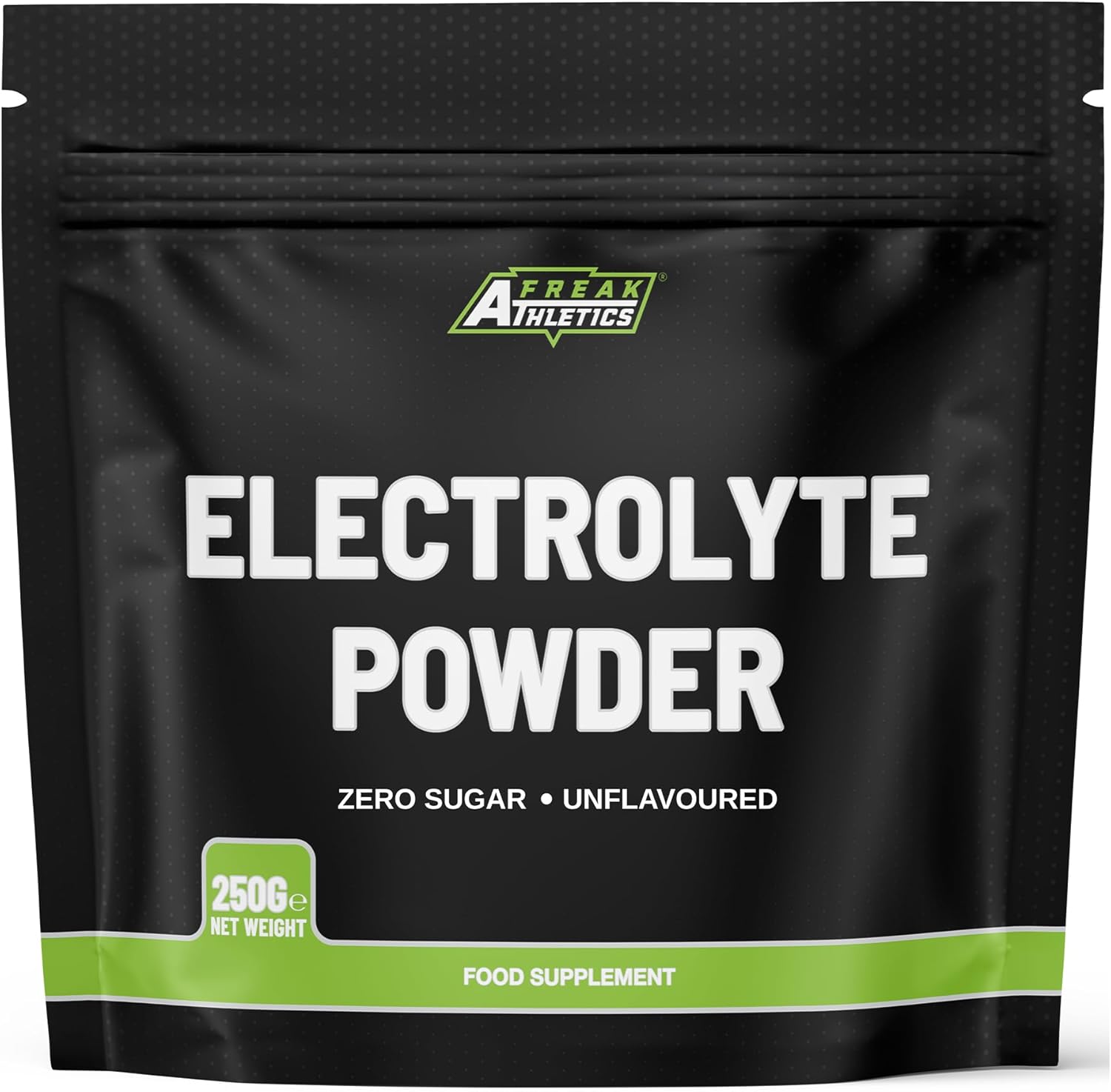 Freak Athletics Electrolytes Powder (250g) Unflavoured Electrolyte Powder Suitable for Keto & Fasting
