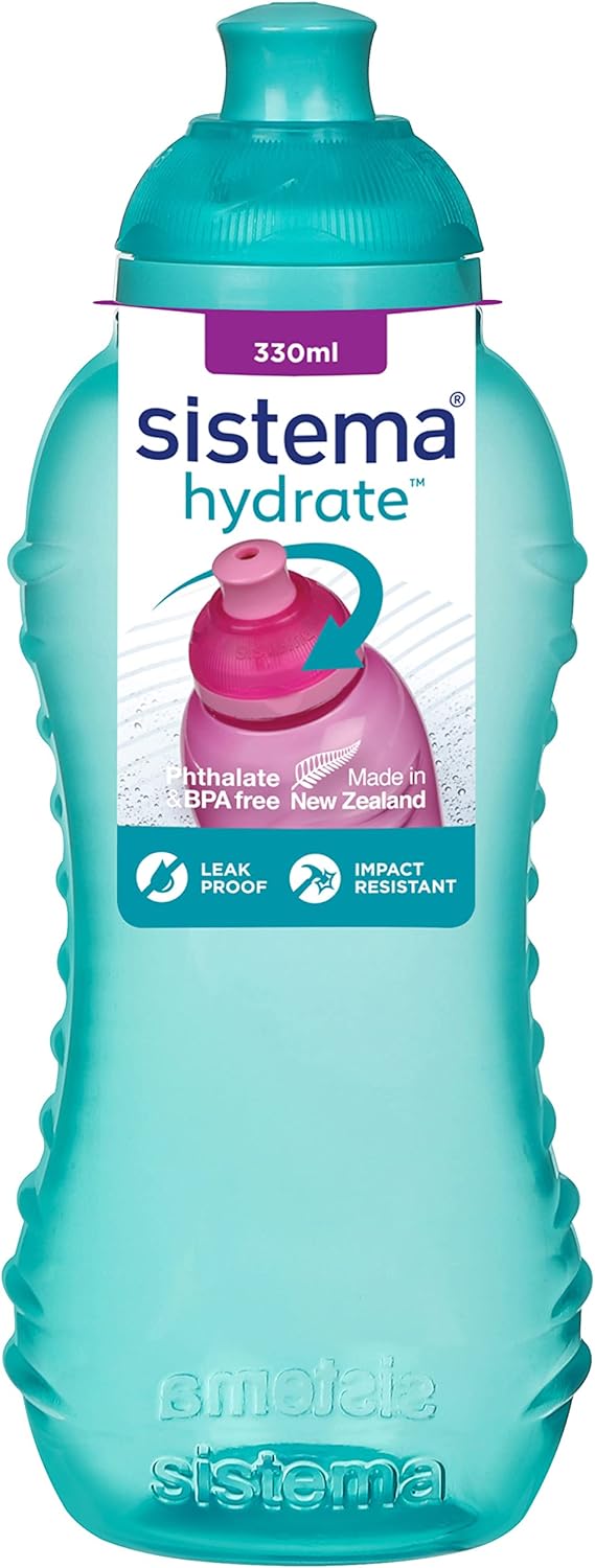 Sistema 780C6 Twist 'n' Sip Bottle, 330 ml - Assorted Colours