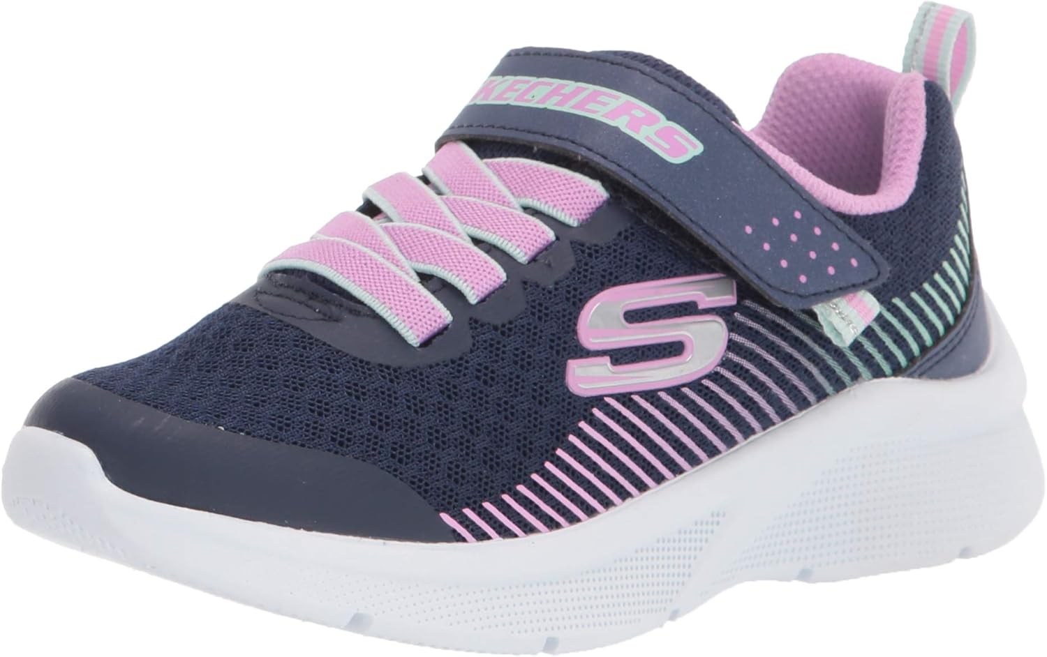 Skechers Girl's Microspec Sneaker