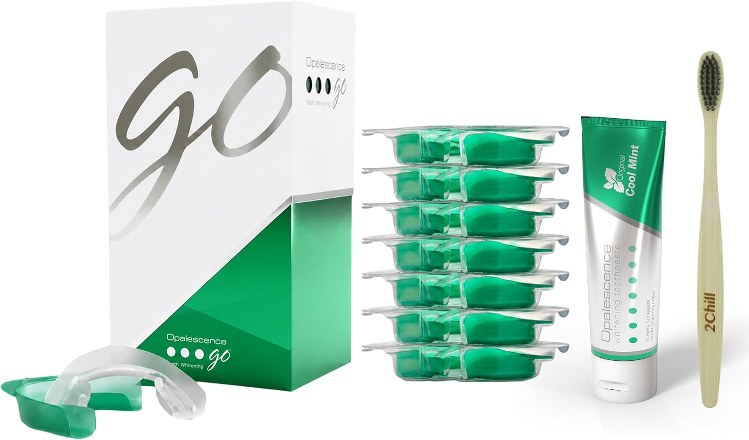 Opalescence GO 15 Teeth Whitening Trays Bundle Hydrogen Peroxide 6238-T