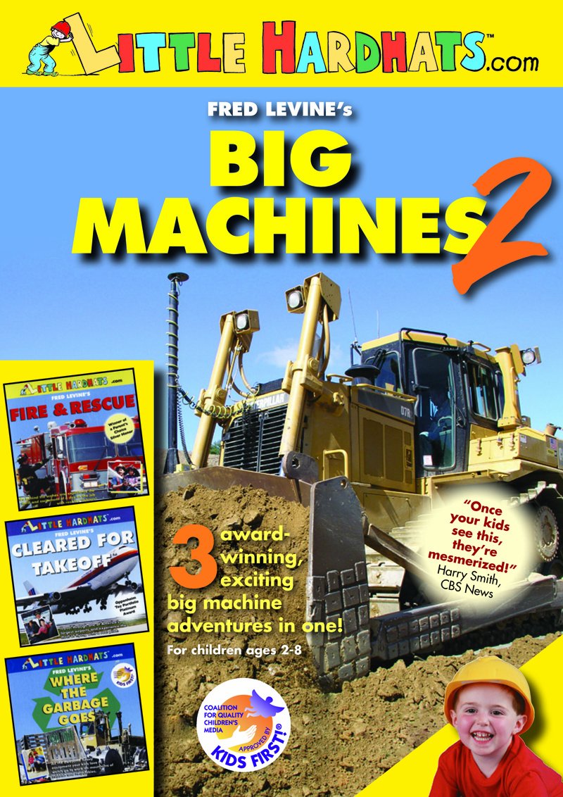 3 Movies on 1 Dvd Disc - "Big Machines 2"