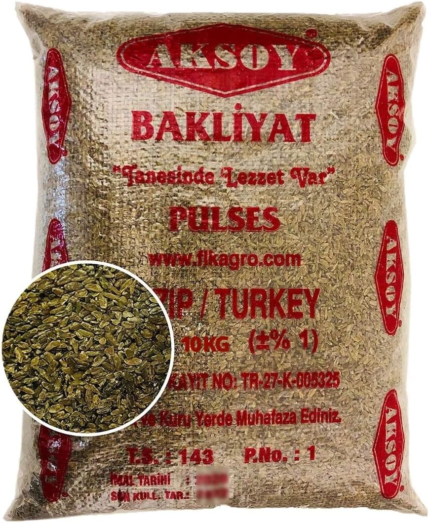 Aksoy Wholefoods Whole Grain Freekeh 10KG | Nutritious and Natural Grain Option with High Fiber Content, Perfect for Soups, Pilafs, and Salads – A Delicious and Wholesome Choice