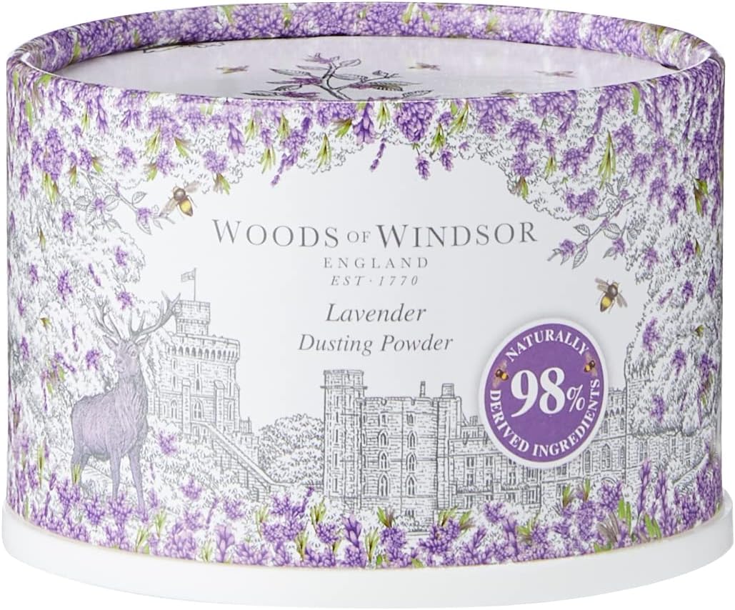Woods of Windsor Lavender Dusting Powder Talc for her
