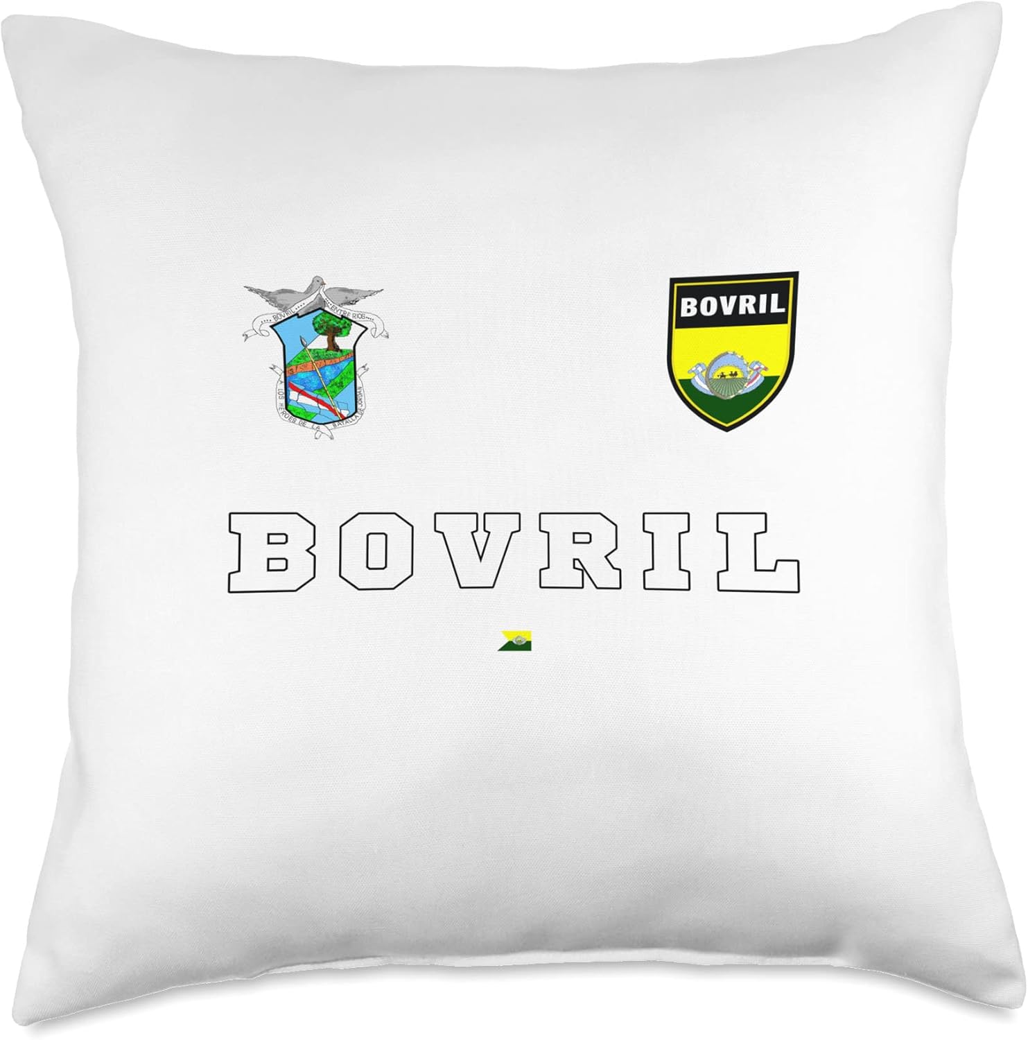 Bovril Sports/Soccer Flag National pride Gift Souvenir Throw Pillow