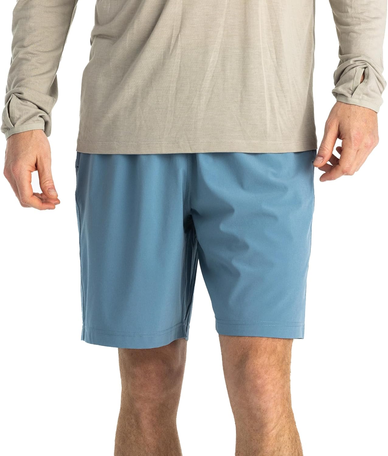 Free Fly Men's Breeze Short - 8" Inseam, Quick-Dry Lightweight Active Shorts for Men, UPF 50+ Sun Protection
