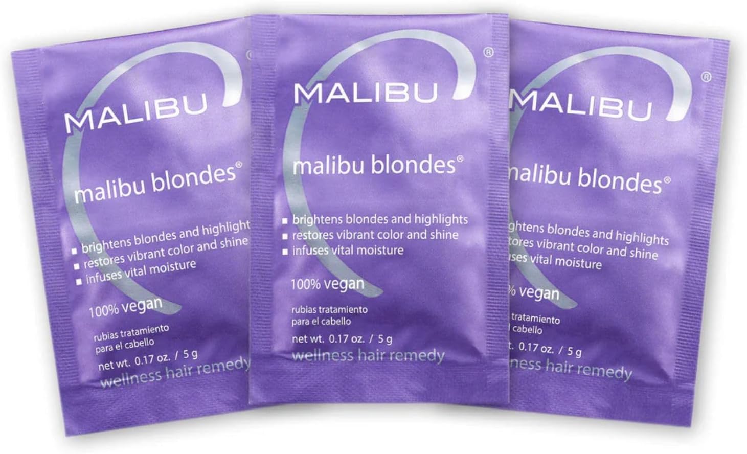 Malibu C Blondes Wellness Hair Remedy, 3 ct.