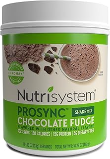 Nutrisystem ProSync Chocolate Meal Replacement Protein Shake Mix - 14 Servings