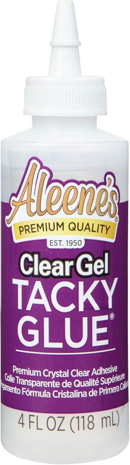 Aleene's Clear Gel Tacky Glue 4oz