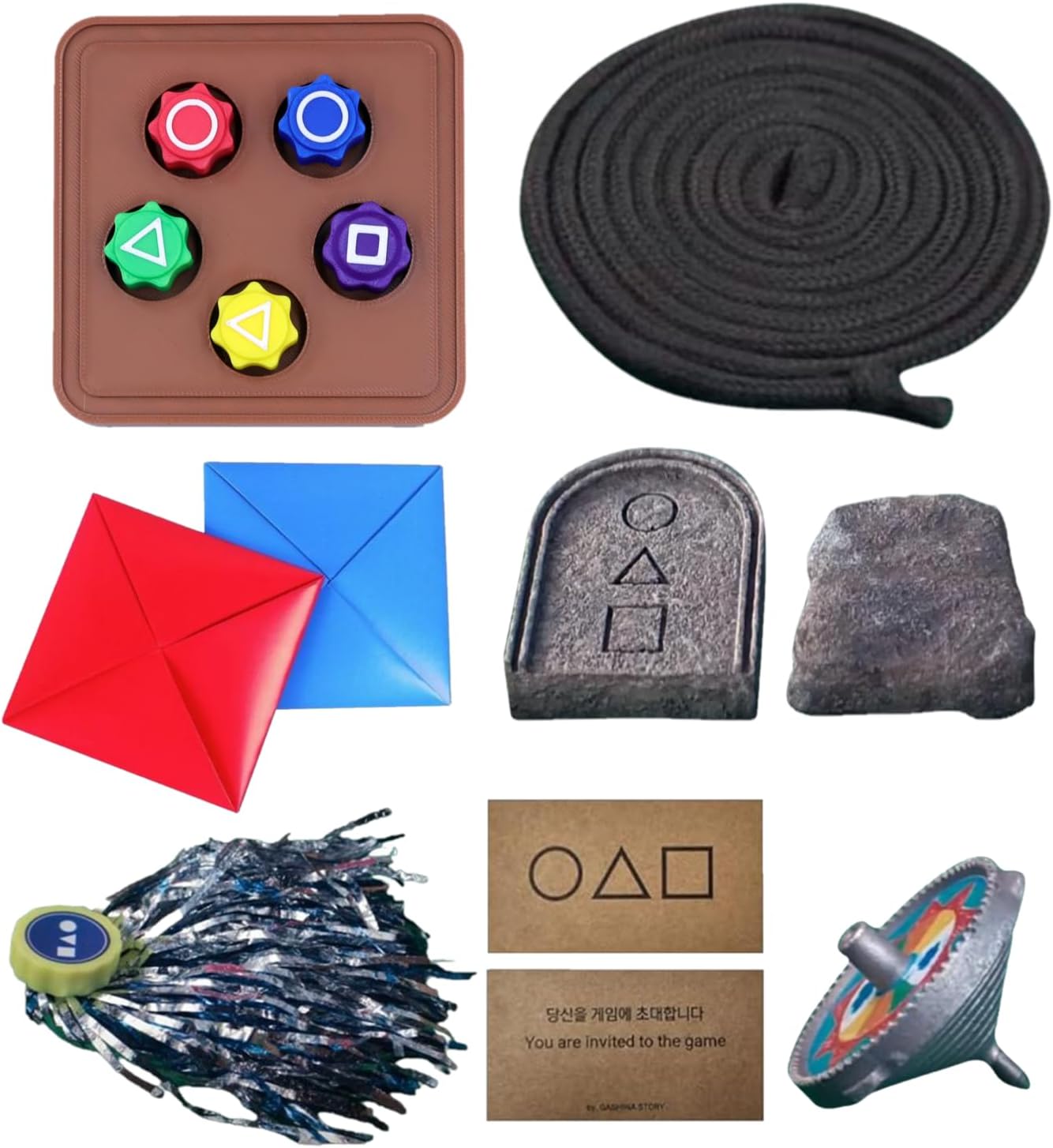 2025 Gonggi Korean Game, Korean Traditional Game Set, Gonggi Stone catching Party Game Collections Easter Basket Stuffers