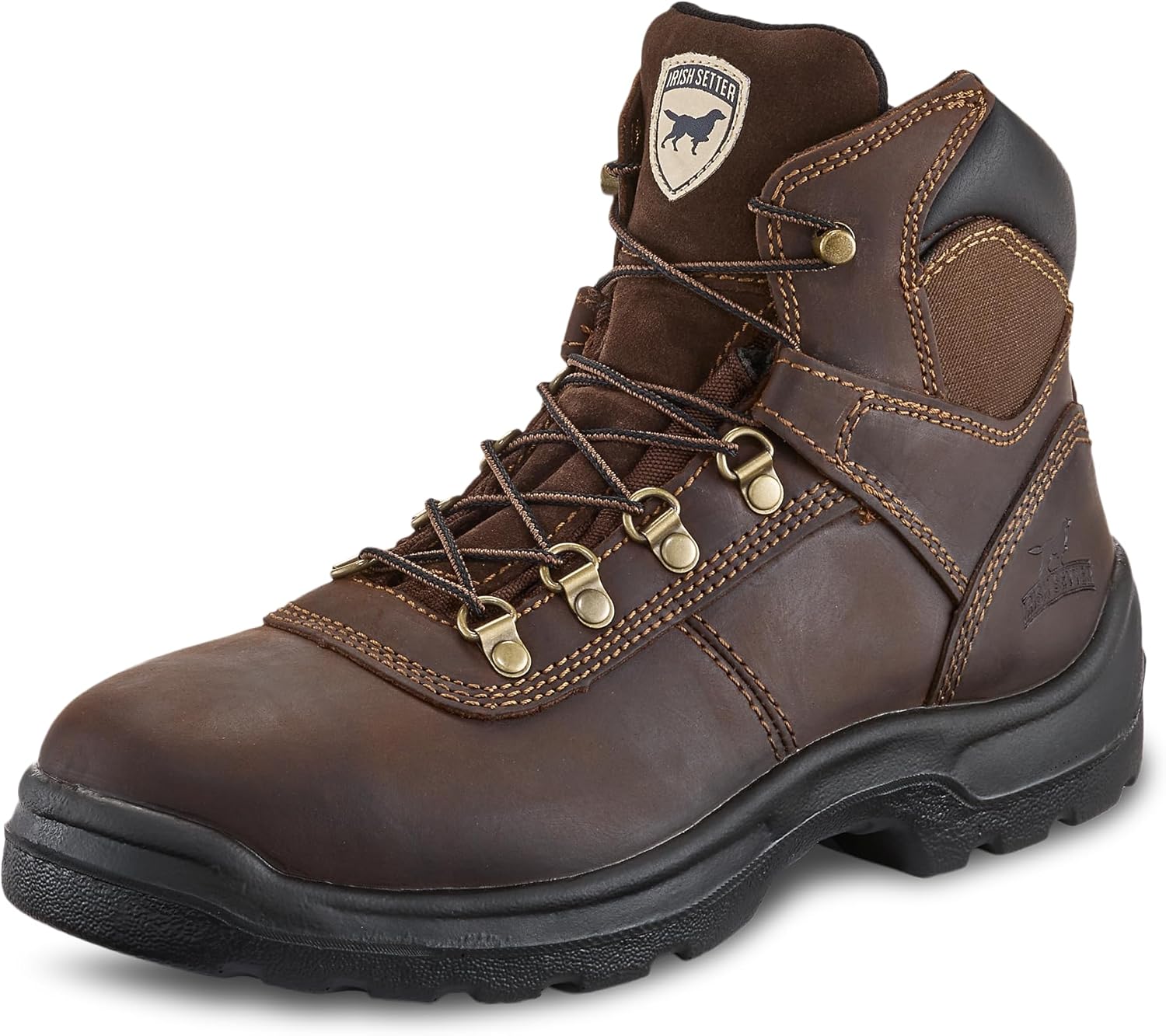 Irish Setter, Ely, Men's, 6", Steel Safety Toe, Work Boot