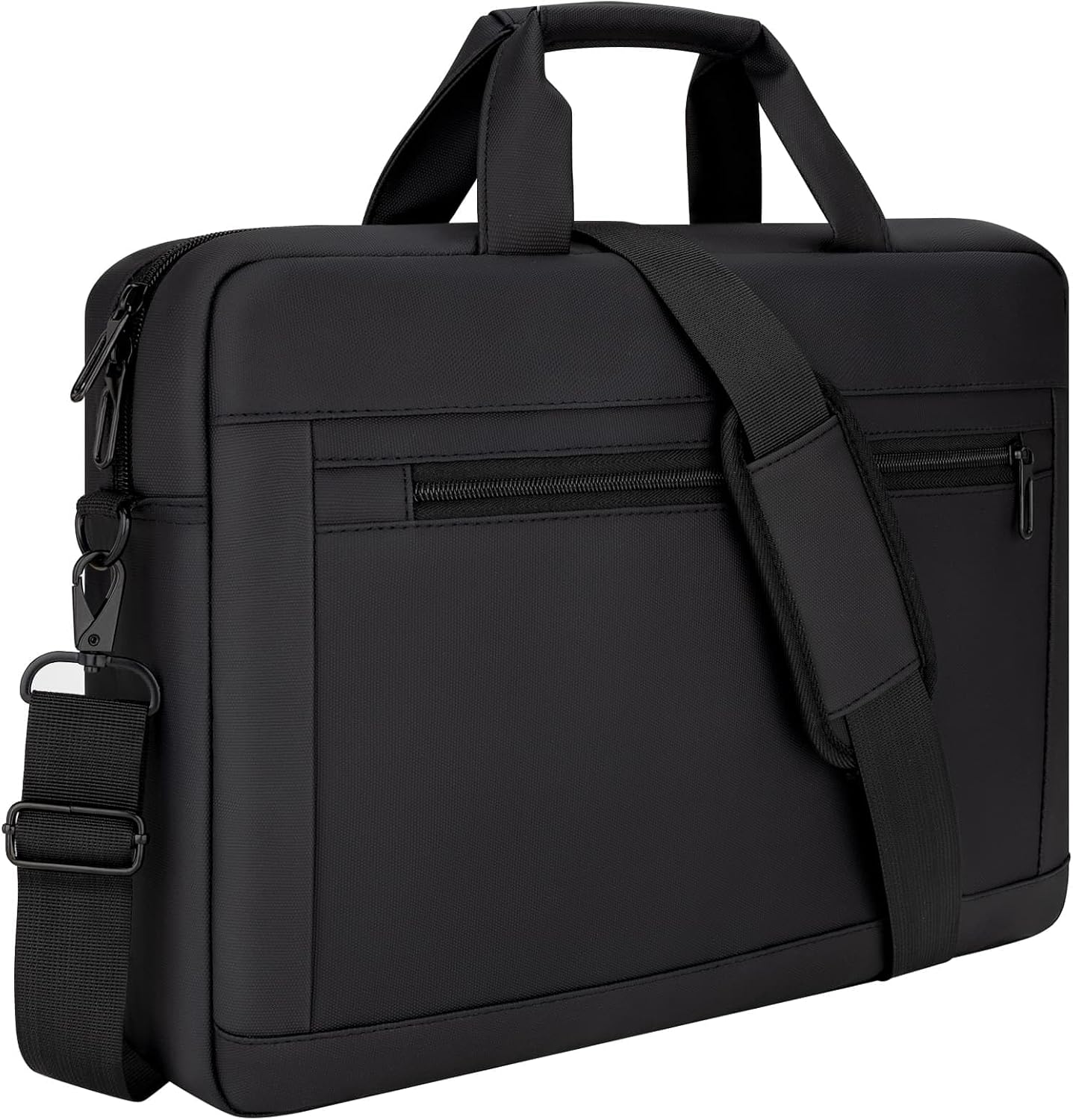 HEDUGO Laptop Bag Case 15.6 16 17 Inch Waterproof Computer Sleeve Messenger Bag with Adjustable Shoulder Strap Unisex Briefcase Carry Case for Work School Travel,Fit 15.6 to 17 Inch Laptops