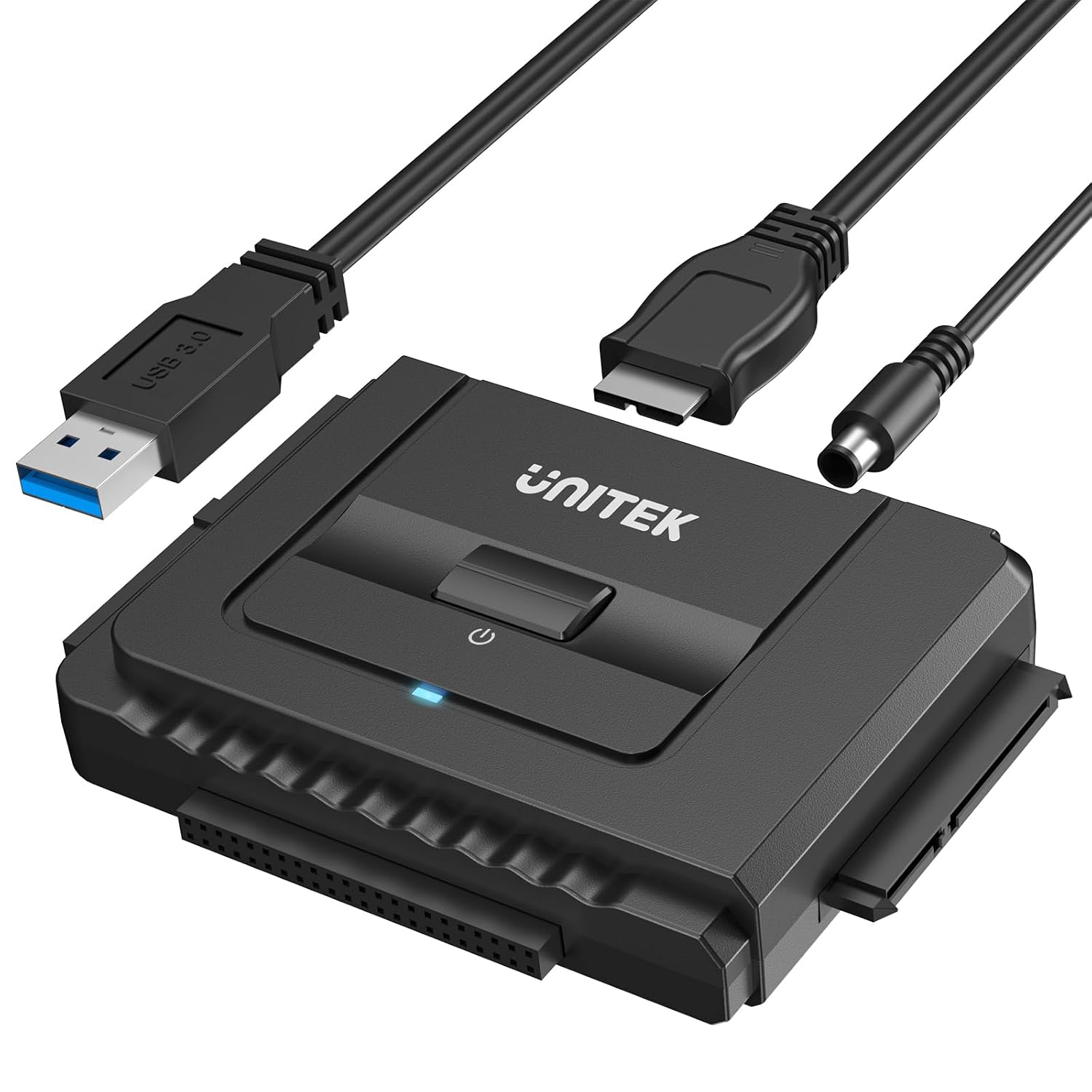 UNITEK USB 3.0 to IDE SATA Hard Drive Adapter Cable for 2.5/3.5 HDD/SSD