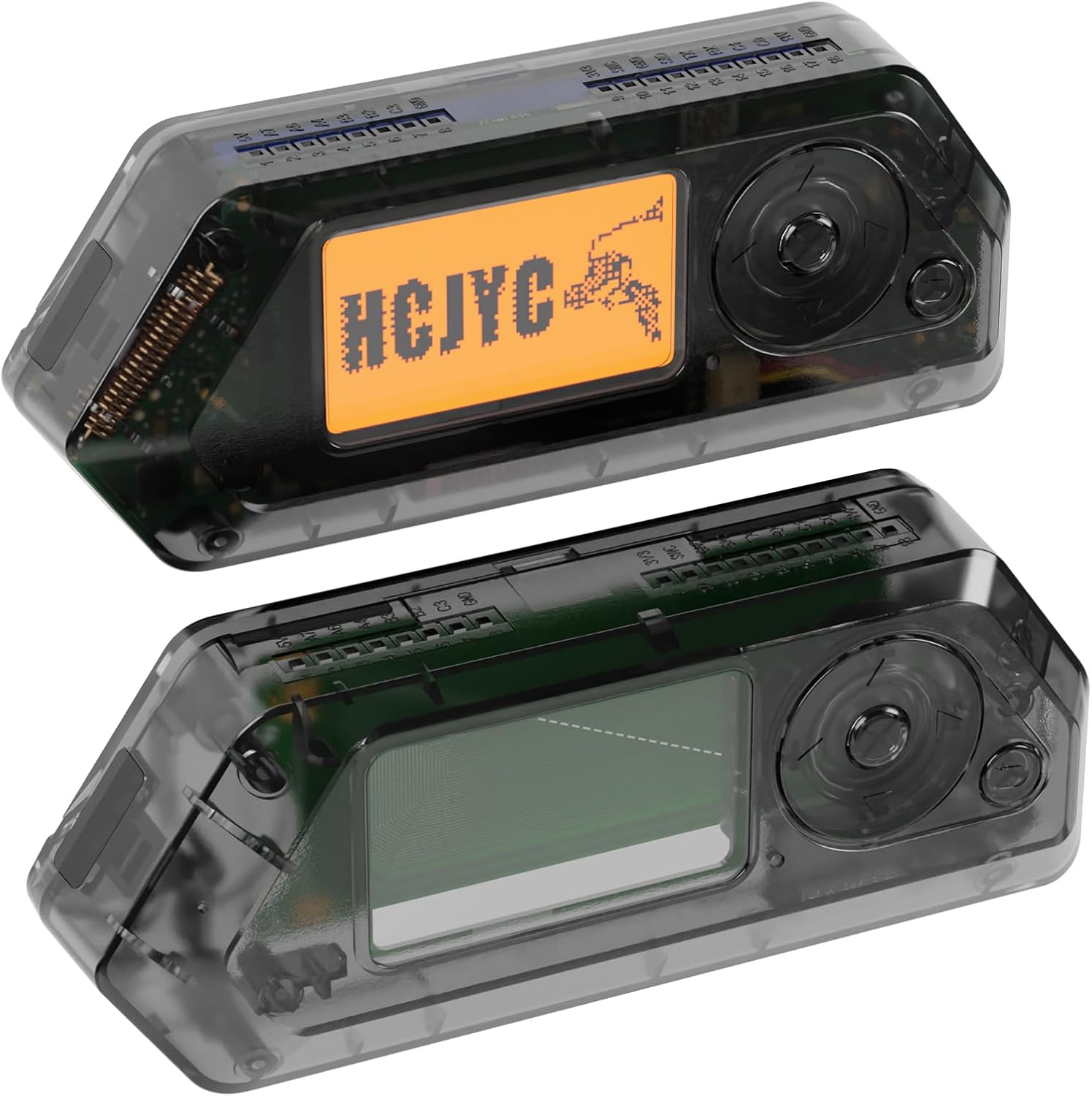 Transparent Hard Case for Flipper Zero (Black)