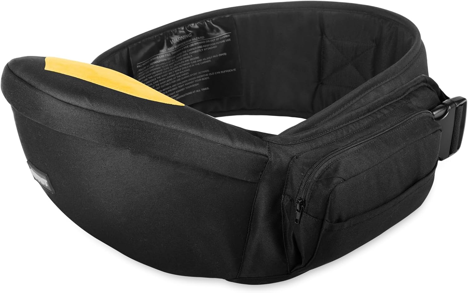 HOTUT Baby Hip Carrier Adjustable Waistband,Ergonomic Hip Seat Baby Carrier with Pockets,Baby Carrier Hip Seat,Baby Carrier Waist Belt Hip Seat,Waist Stool Seat for Carrying Baby Toddlers up to 33lbs