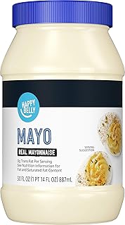 Amazon Brand - Happy Belly Real Mayonnaise, 30 fl oz (Pack of 1)
