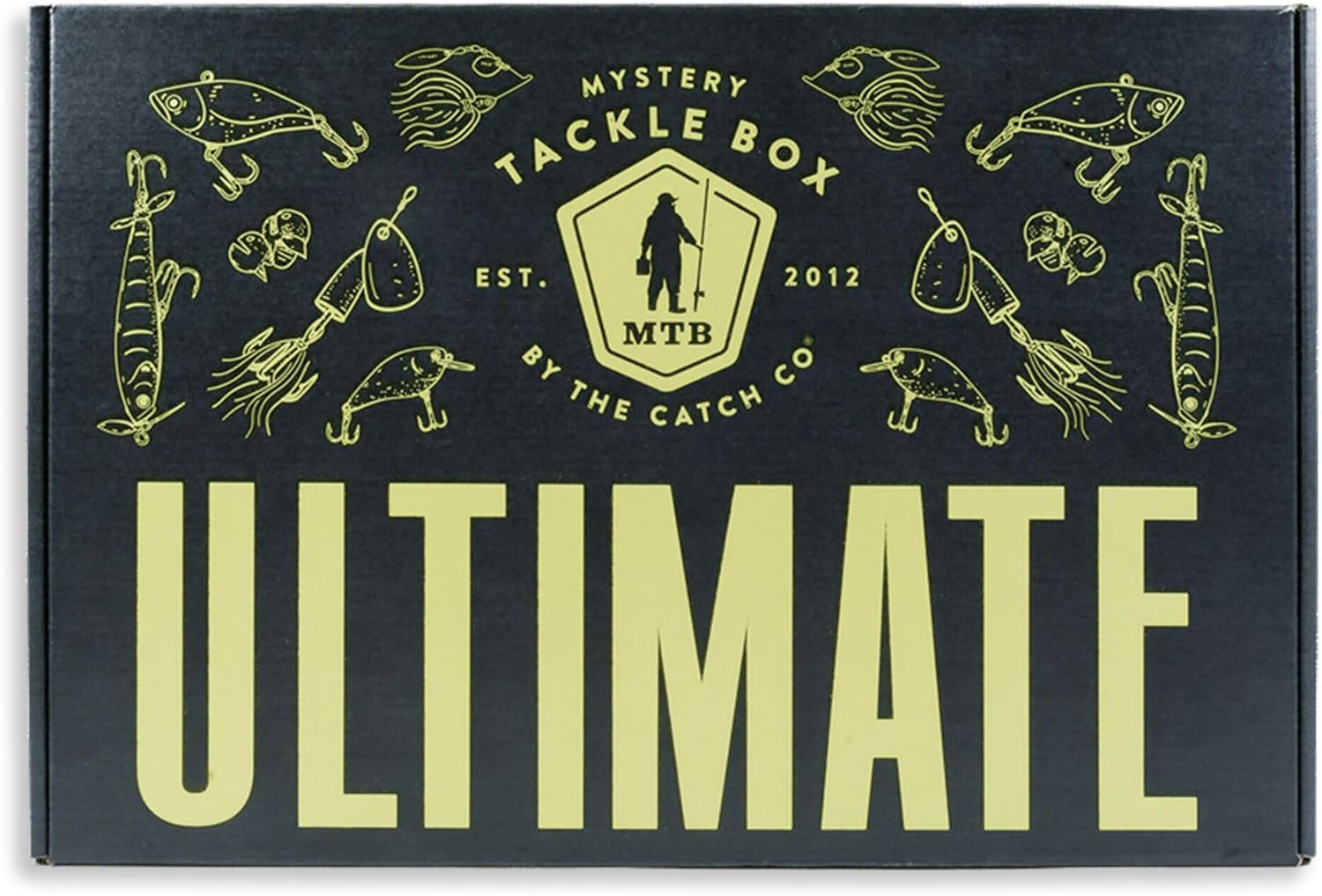 Catch Co Mystery Tackle Box PRO Bass Fishing Kit | Freshwater Largemouth and Smallmouth Bass Lures