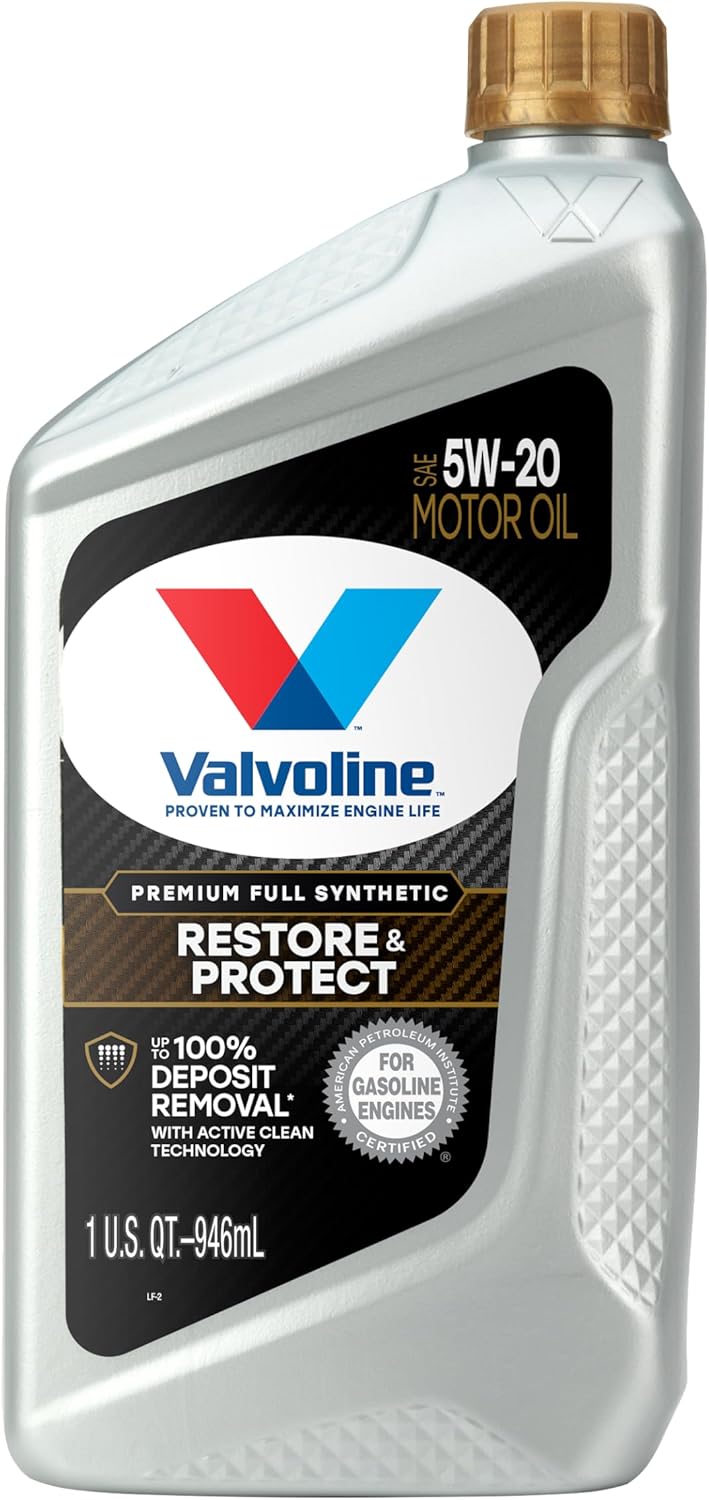 Valvoline Restore & Protect Full Synthetic 5W-20 Motor Oil 1 QT