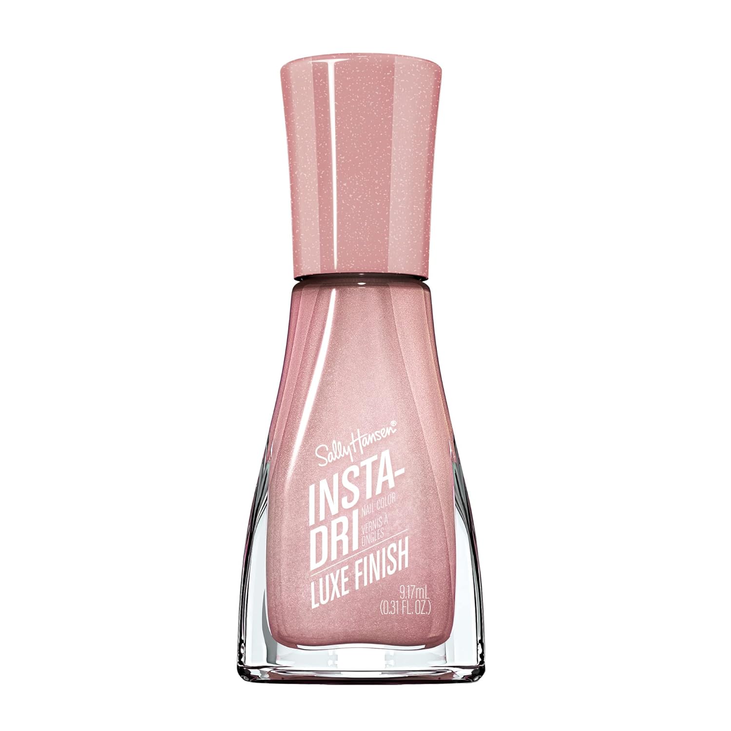 Sally Hansen Insta-Dri, Triple Thread, Quick Dry, Long Lasting, Opaque, Creme Pink Nail Polish
