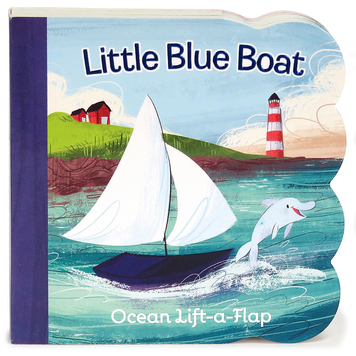 Little Blue Boat Chunky Lift-a-Flap Board Book (Babies Love)