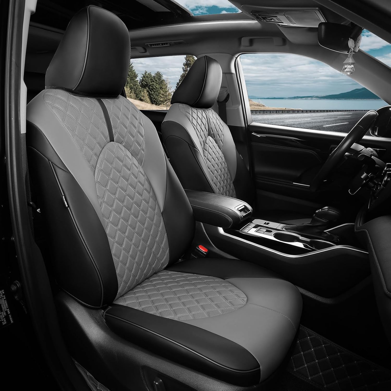 Custom Seat Covers for Toyota Highlander 2020-2024 8 Seats