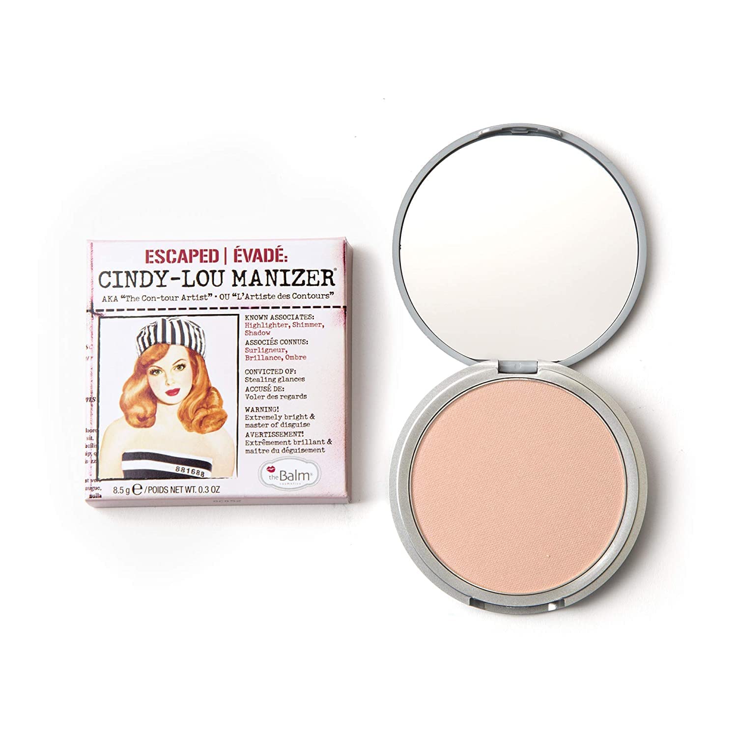 theBalm Manizer Highlighter, Shadow, Shimmer, Bronzer