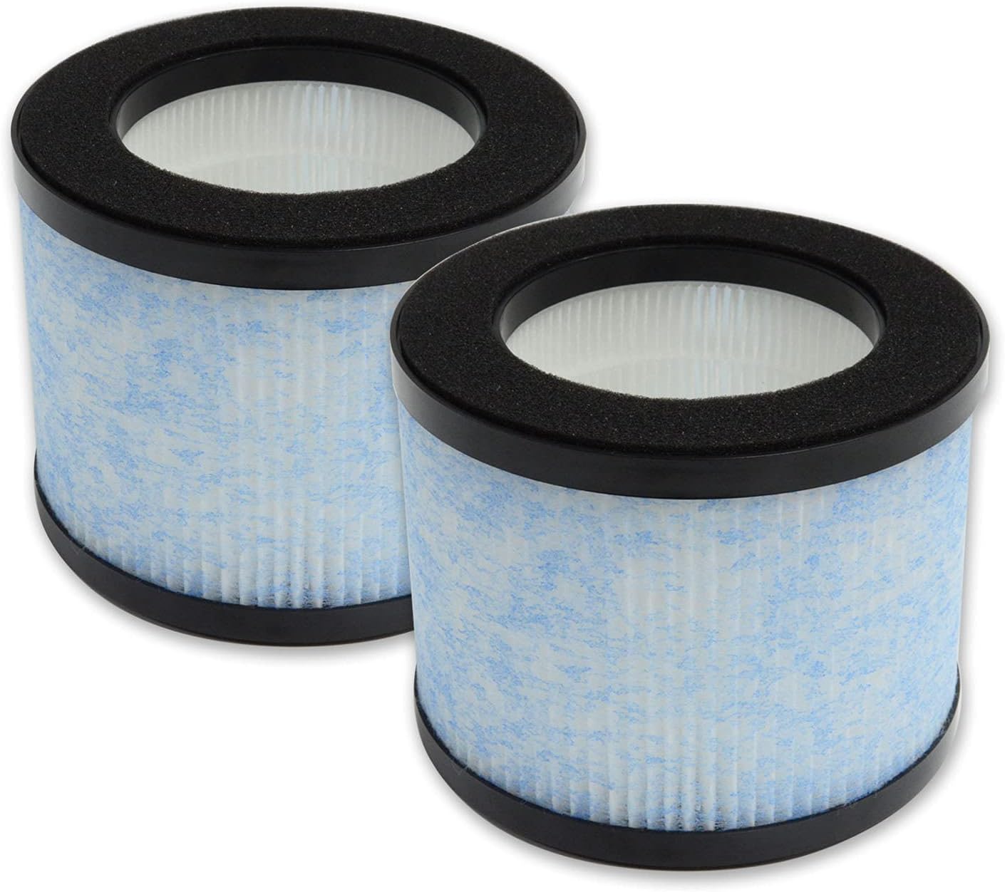 PUREBURG Replacement Filter Compatible with Miko Air Purifier (Ibuki),2-Pack H13 HEPA Air Clean Dust High-Efficiency Filter