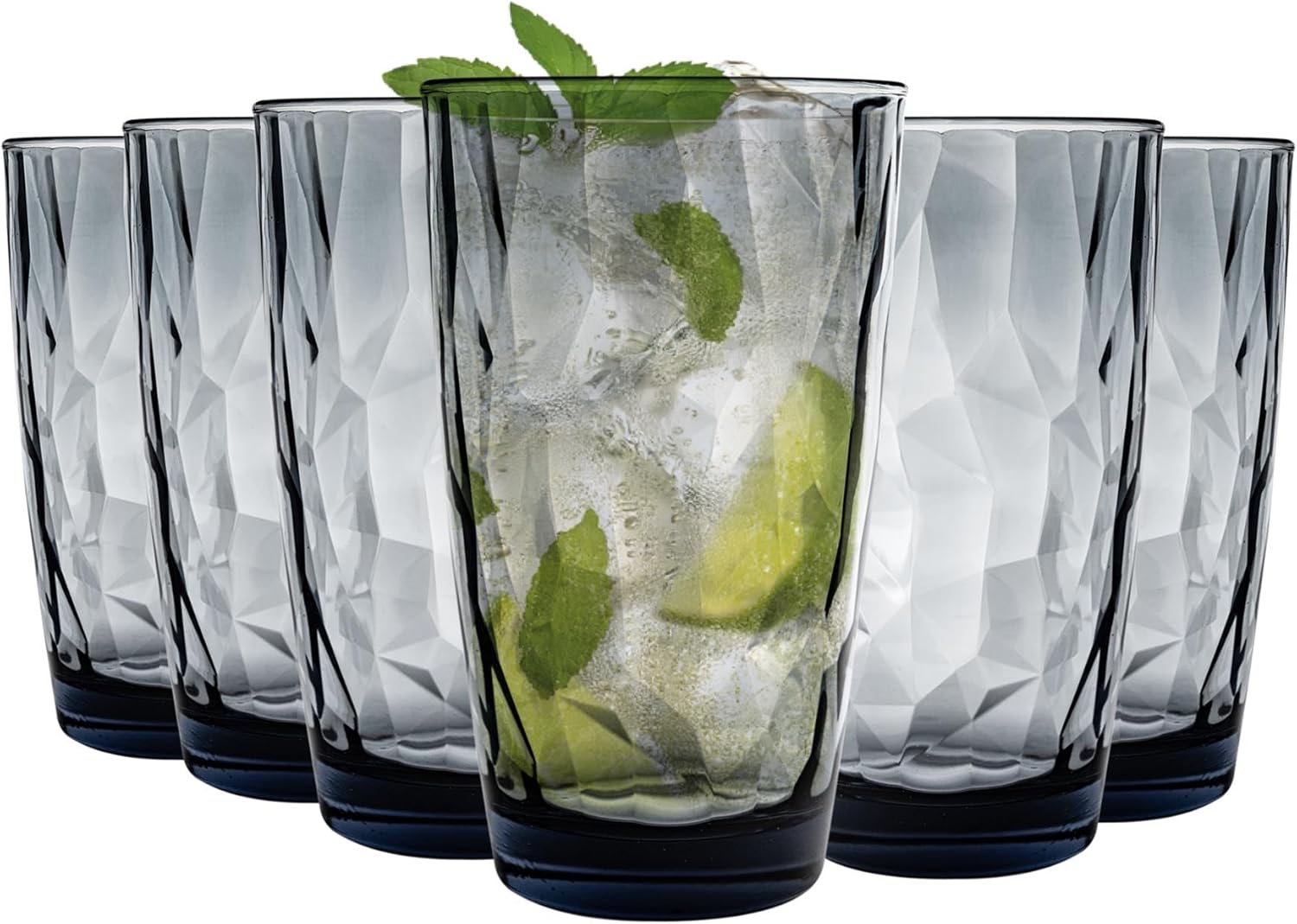 Bormioli Rocco Tall Tumblers 470 ml Ocean Blue