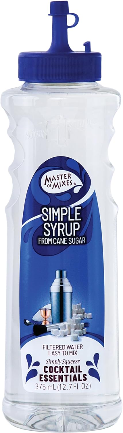 Master of Mixes Cocktail Essentials | 375ml | Home Bar Cocktail Ingredient (Simple Syrup)