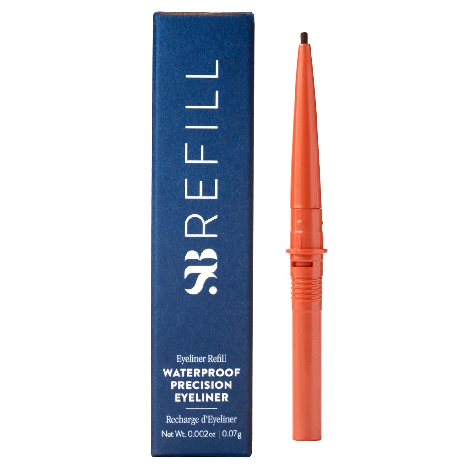 SOSHE Beauty - Waterproof Precision Eyeliner Refill | 1.5mm Smudge-Proof Gel Liner | Cruelty-Free, Certified Plastic Negative (Lovesick - Burgundy Brown, REFILL)