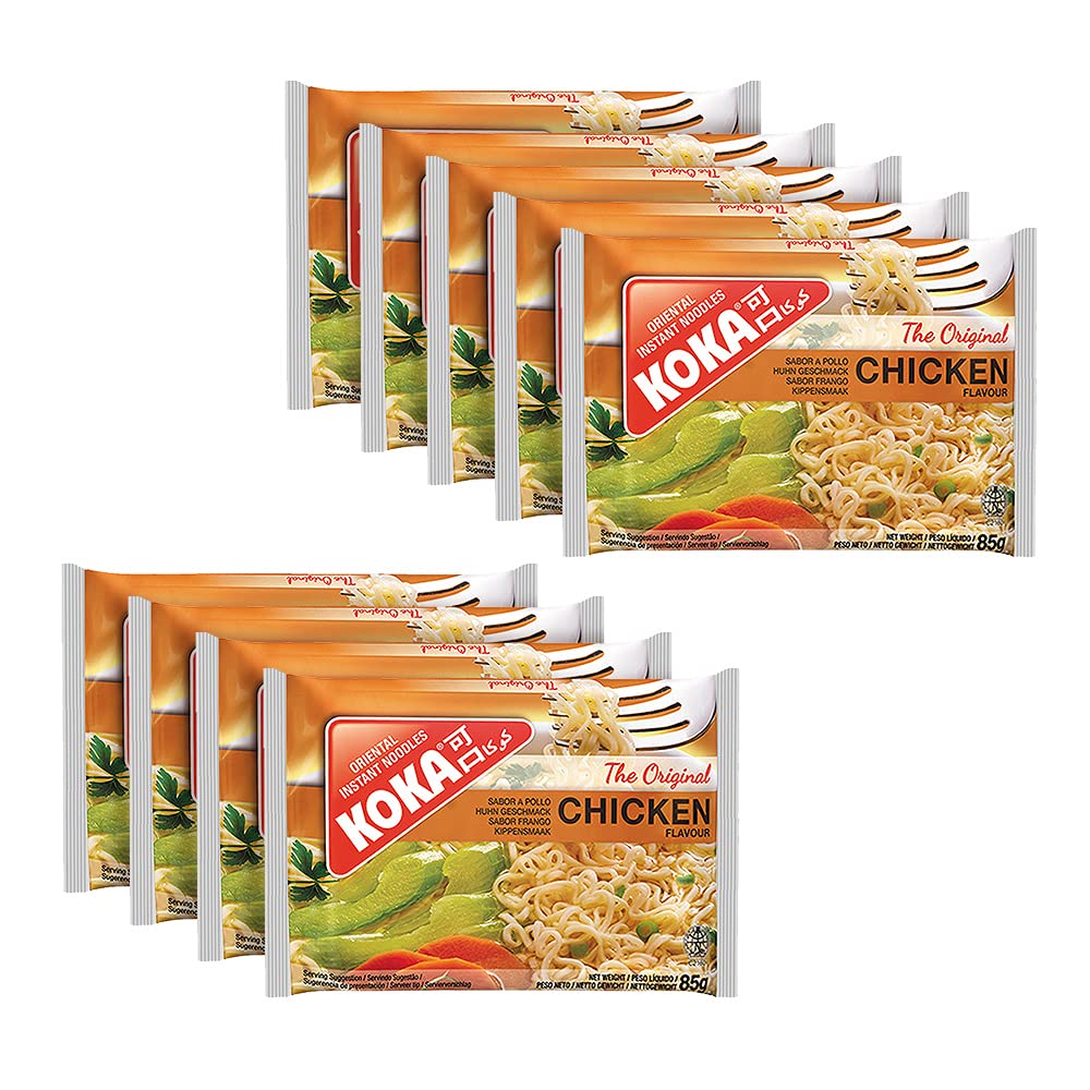 Koka Oriental The Original Chicken Flavour Instant Noodles (KOKA9004) - Pack of 9