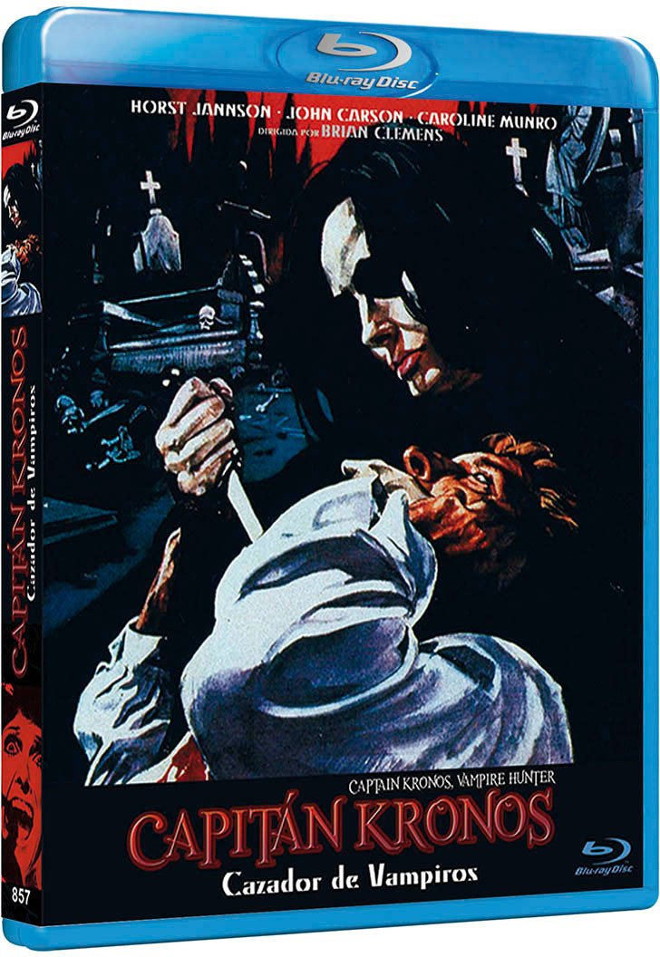 Captain Kronos - Vampire Hunter (1974) [ Blu-Ray, Reg.A/B/C Import - Spain ]