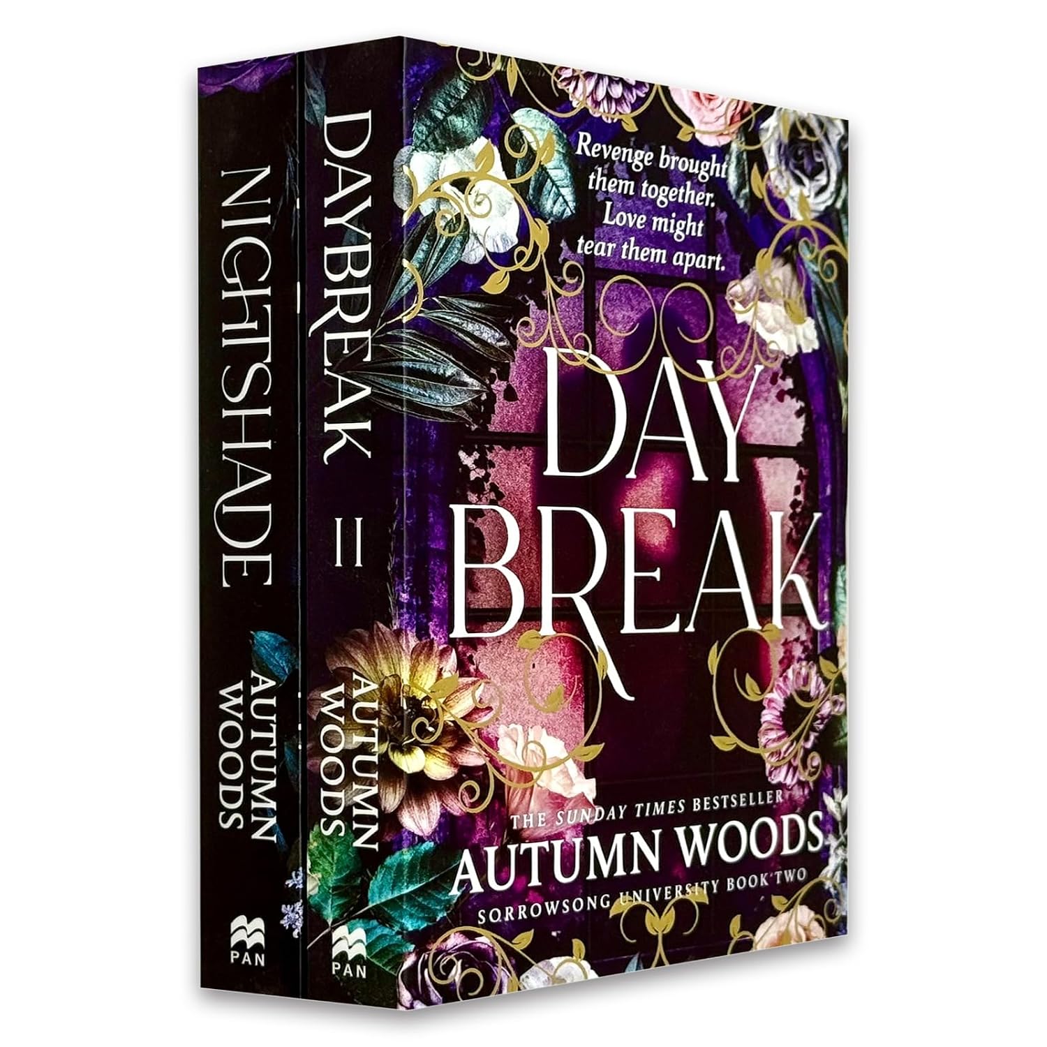 Sorrowsong University Series 2 Books Collection Set By Autumn Woods (Nightshade & Daybreak)