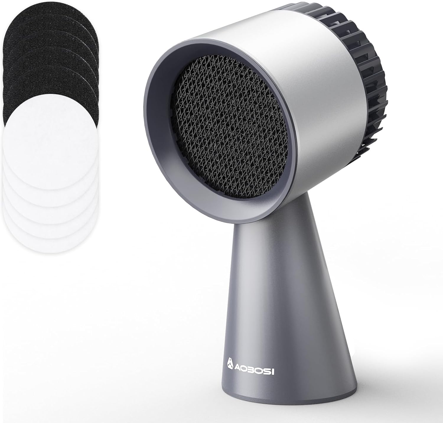 AAOBOSI Portable Range Hood, Desktop Range Hood with Effective Air Cleaning‌,3 Speed Kitchen Exhaust Fan, Low Noise,Oil Collection Cup,10xAir&Oil Filters,Portable Kitchen Hood for Indoor&Outdoor,RV