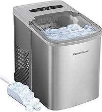 Frigidaire EFIC117-SS 26 Pound Ice Maker, 26 lbs per Day, Stainless