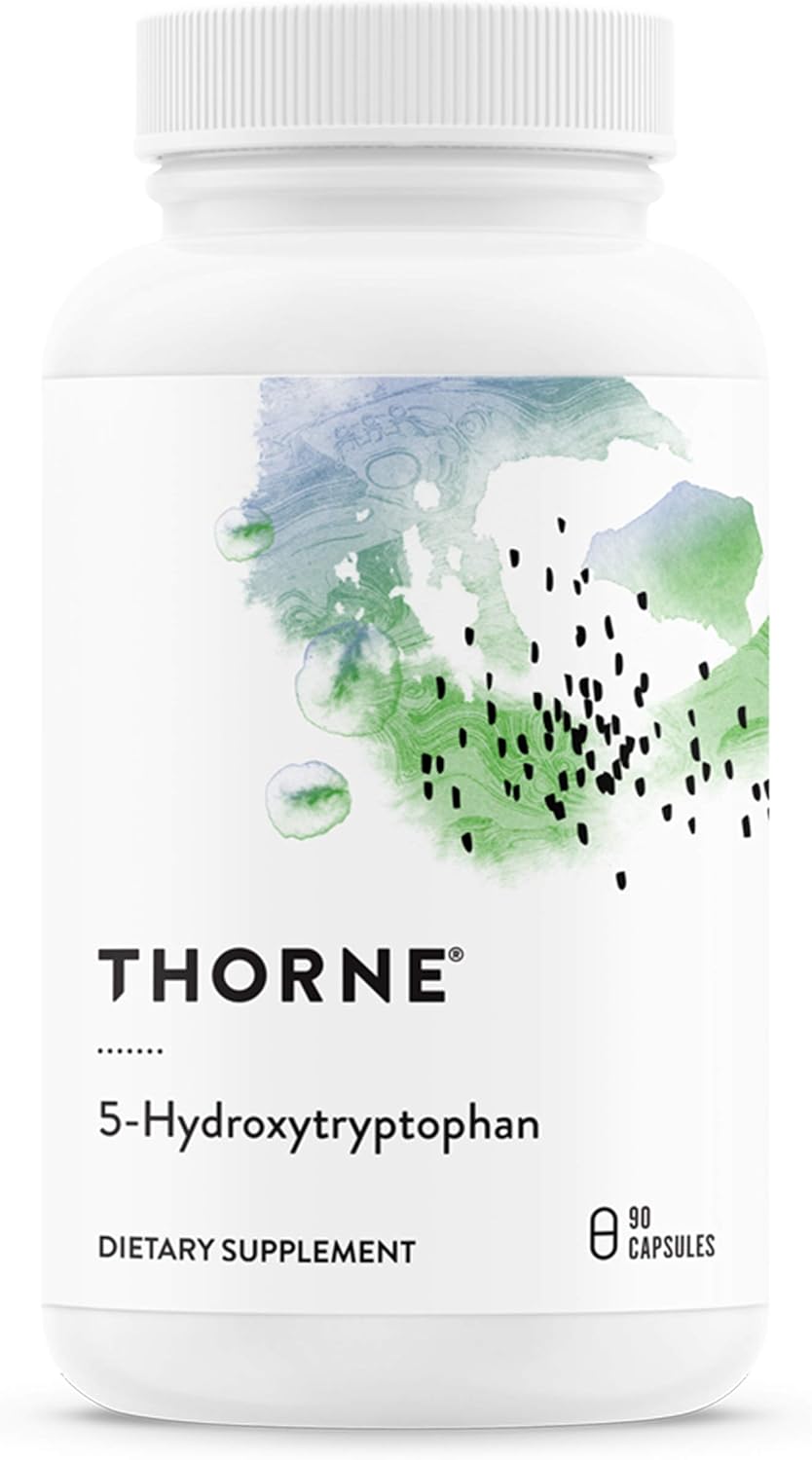 THORNE - 5-Hydroxytryptophan (5-HTP) - Serotonin Support for Sleep and Stress Management* - 90 Capsules