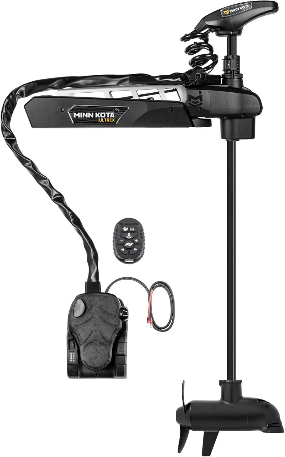 Minn Kota Ultrex Quest Brushless Bow-Mount Electric Trolling Motor with Dual Spectrum Chirp Sonar – 90/115 Lb. Thrust, 52 in. Shaft, Freshwater