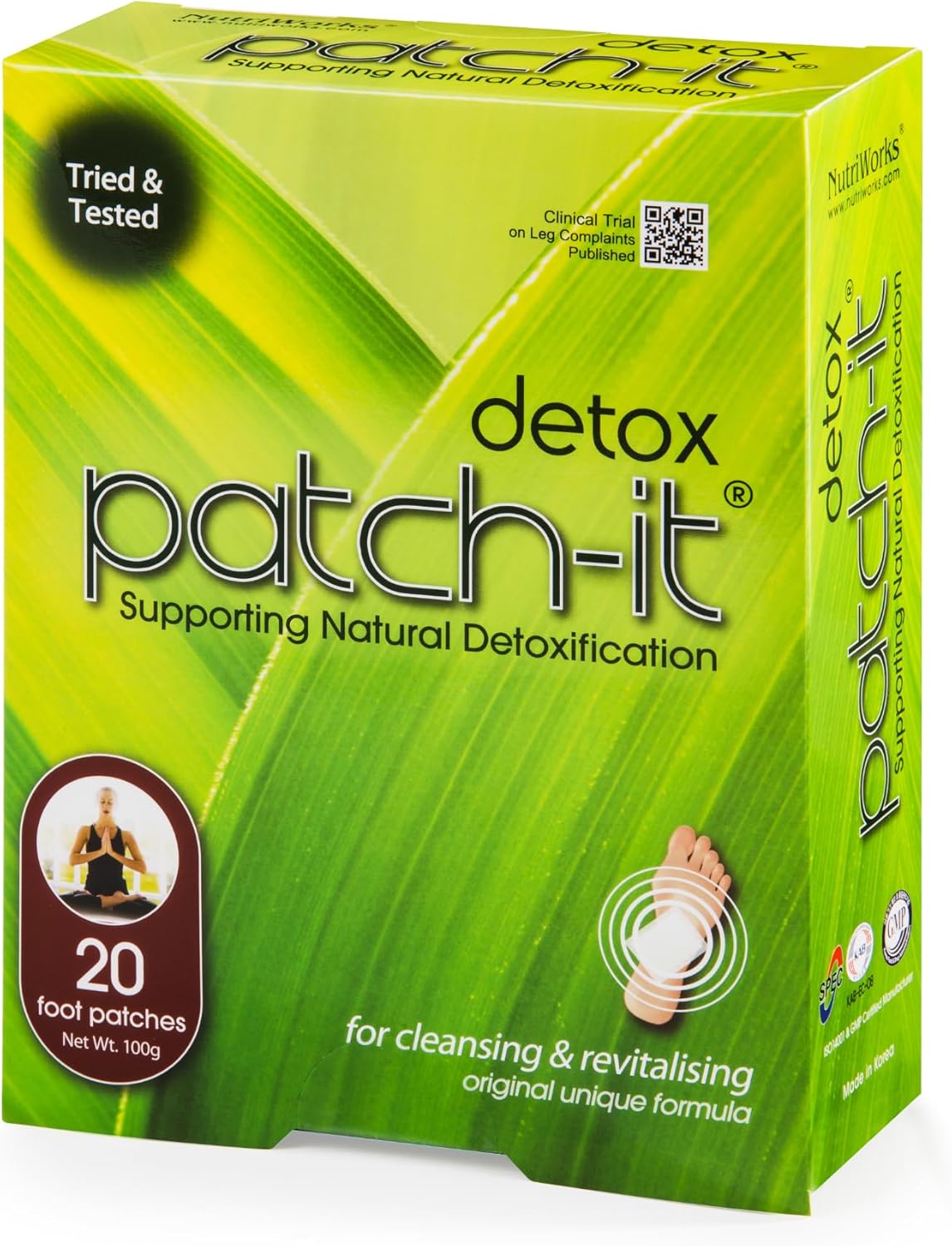 The Patch-It Series Detox Patch-It (20 Piece)