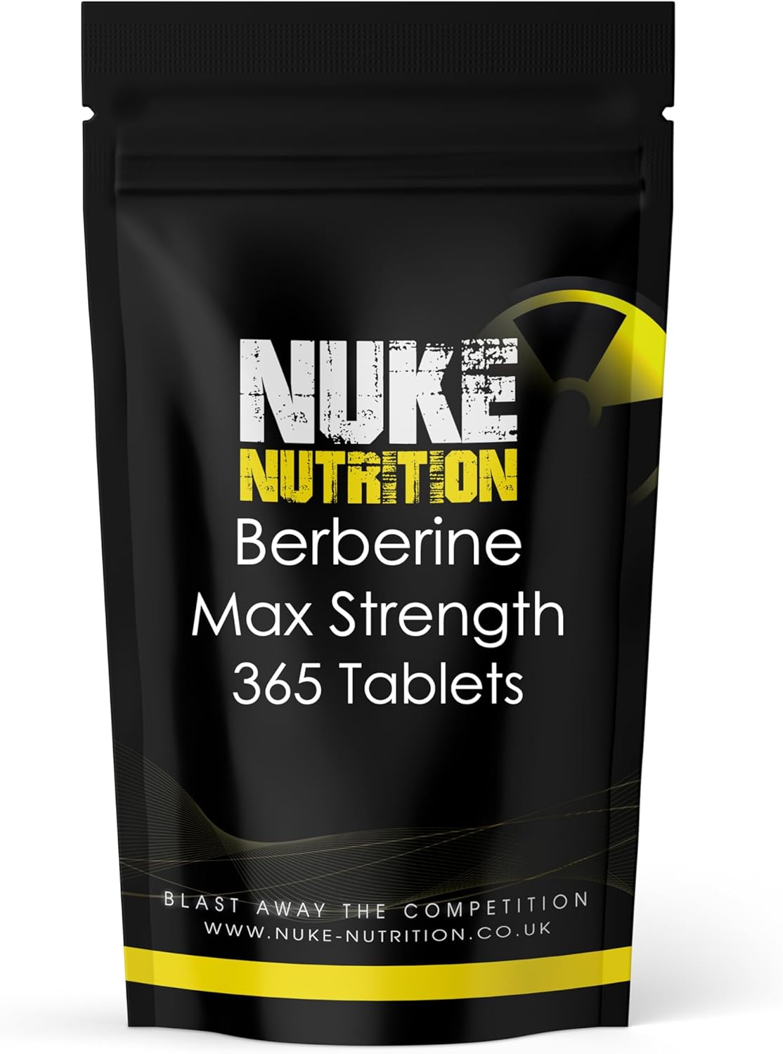 Nuke Nutrition Berberin Supplement - 365 Tablets